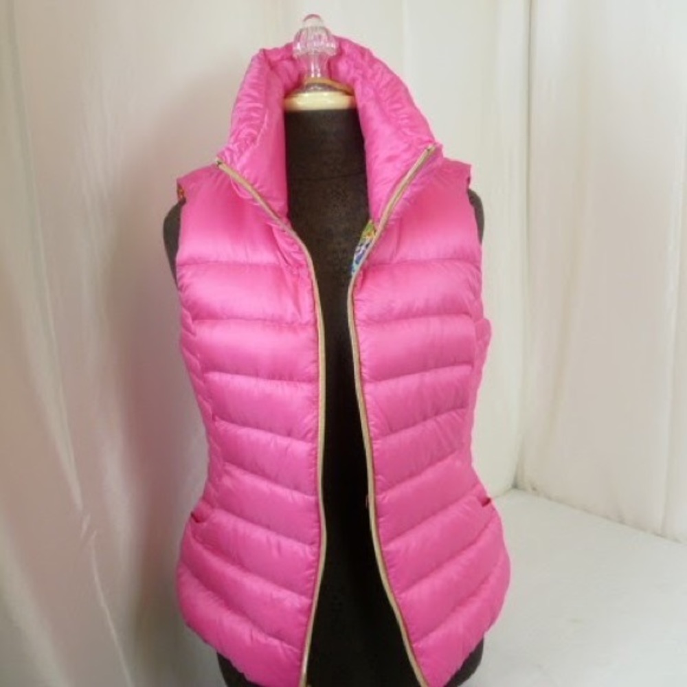 Lilly Pulitzer NWT Med. Allie Pack. Puffer Vest